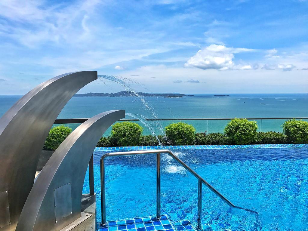 Апартаменты The Peak Towers Sea View Паттайя Экстерьер фото