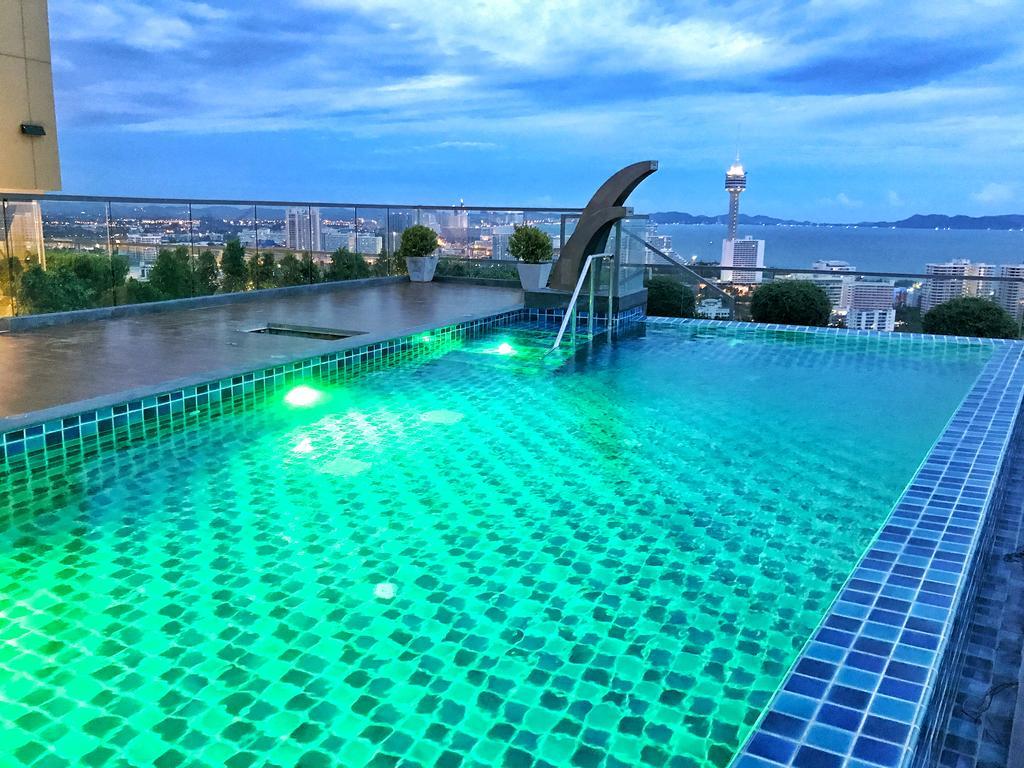 Апартаменты The Peak Towers Sea View Паттайя Экстерьер фото